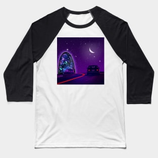 Road Trip To A Different Dimension Baseball T-Shirt